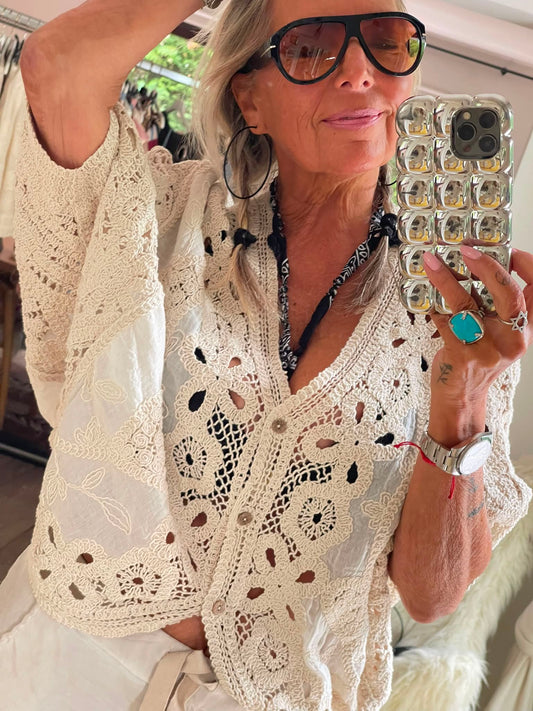 Gilet crochet Bella