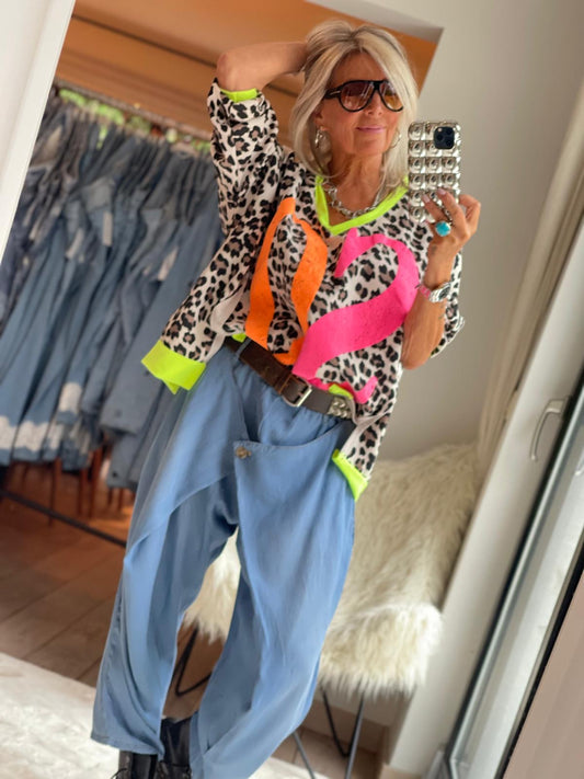 Pantalon croisé lyocell