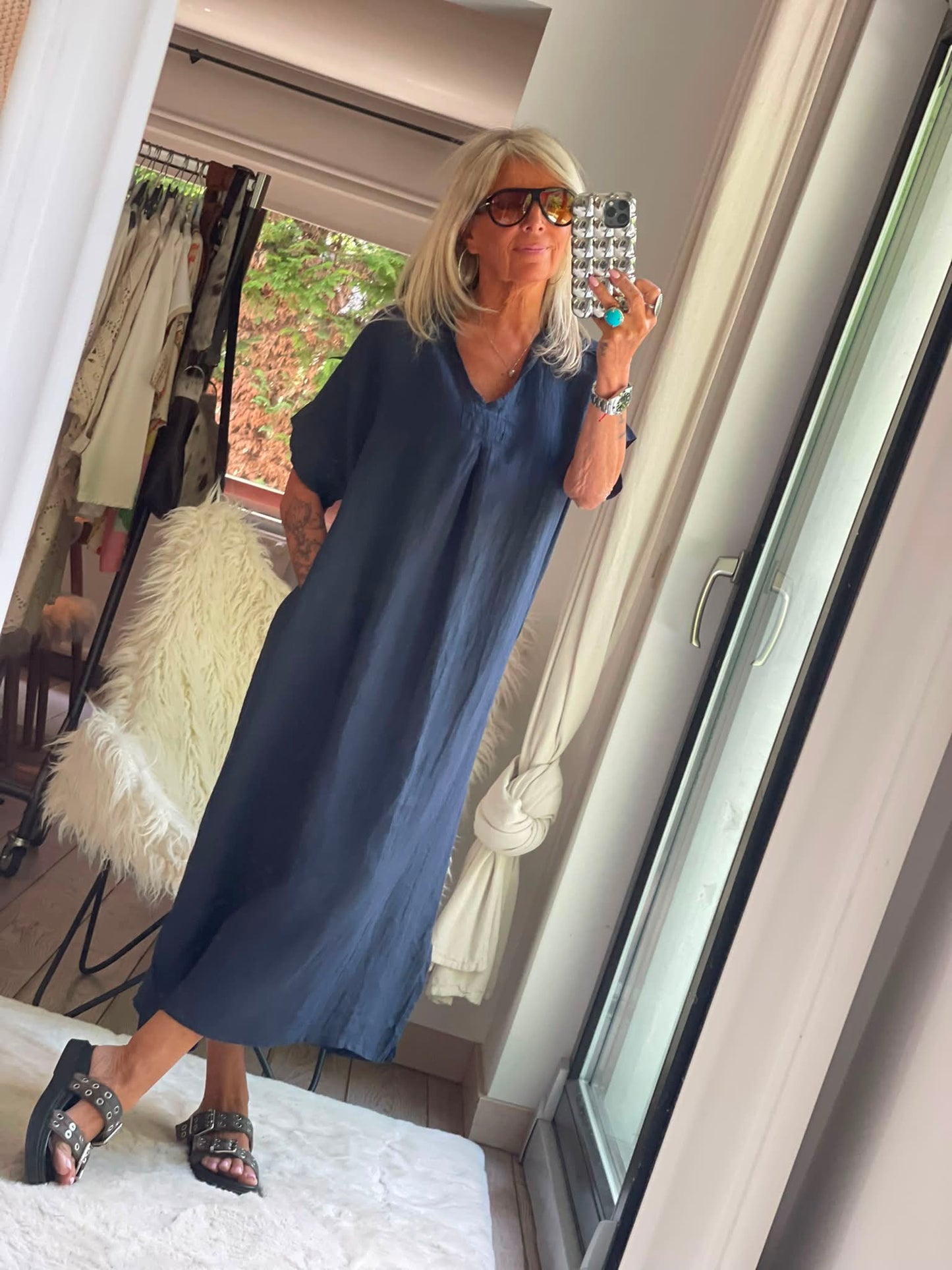 Robe lin Mounia