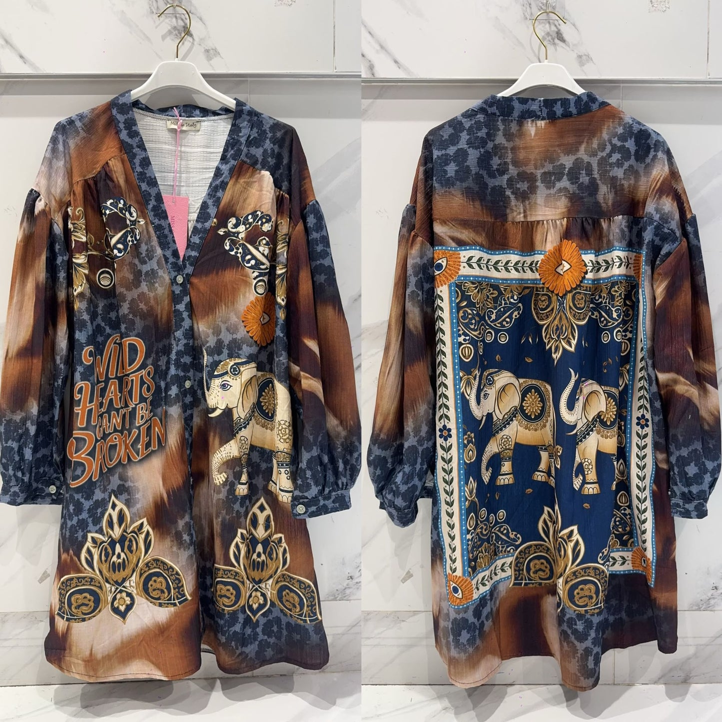 Robe éléphant