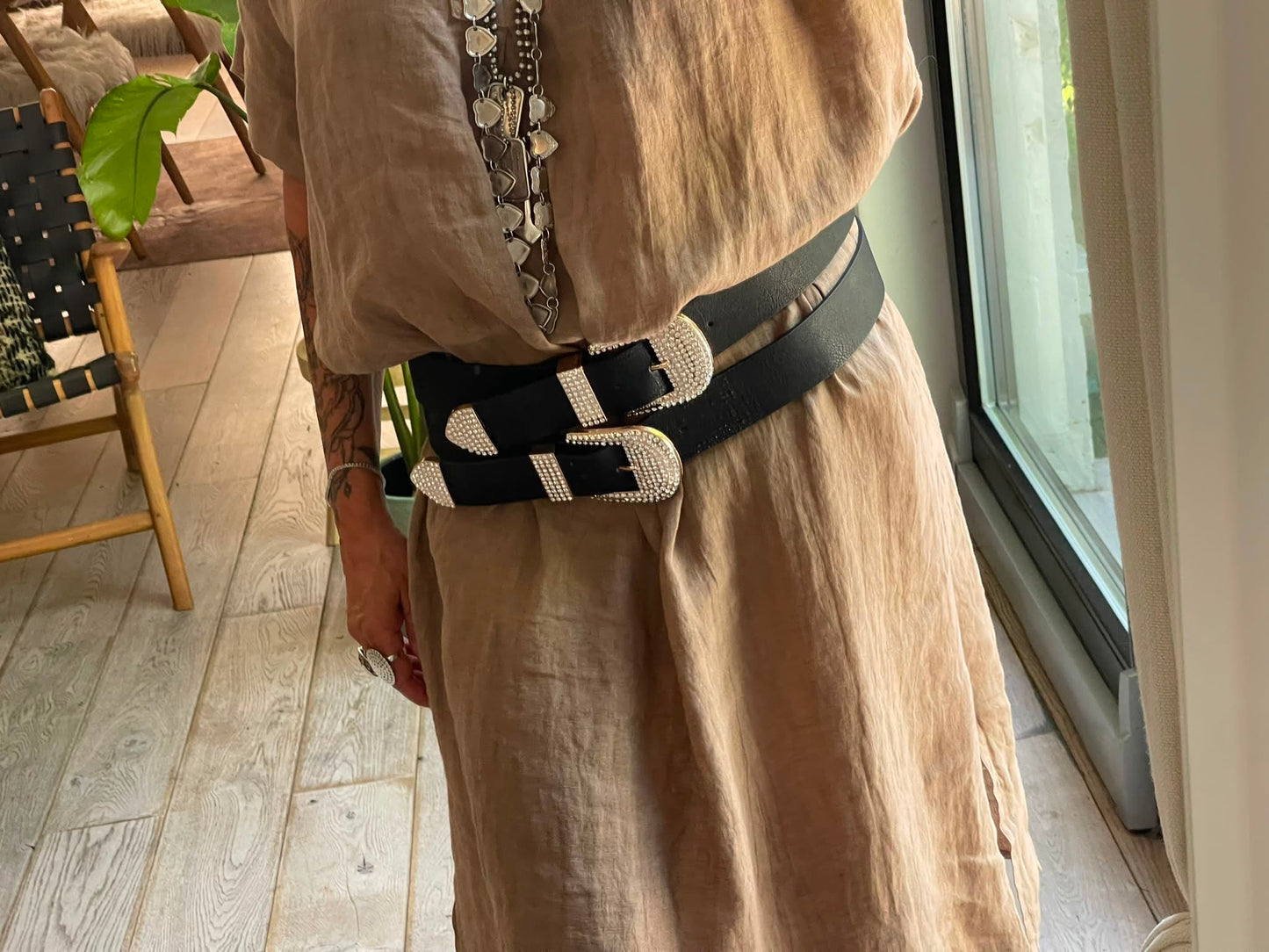 Ceinture double western