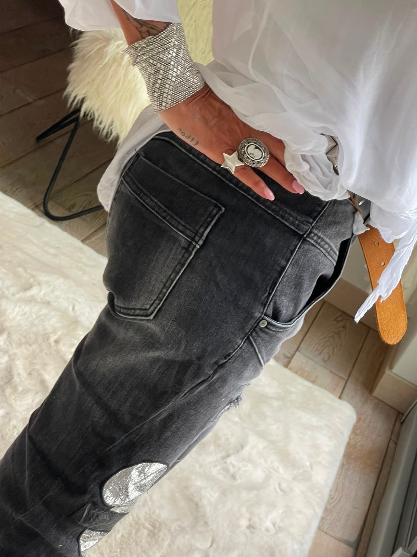 Jeans noir love