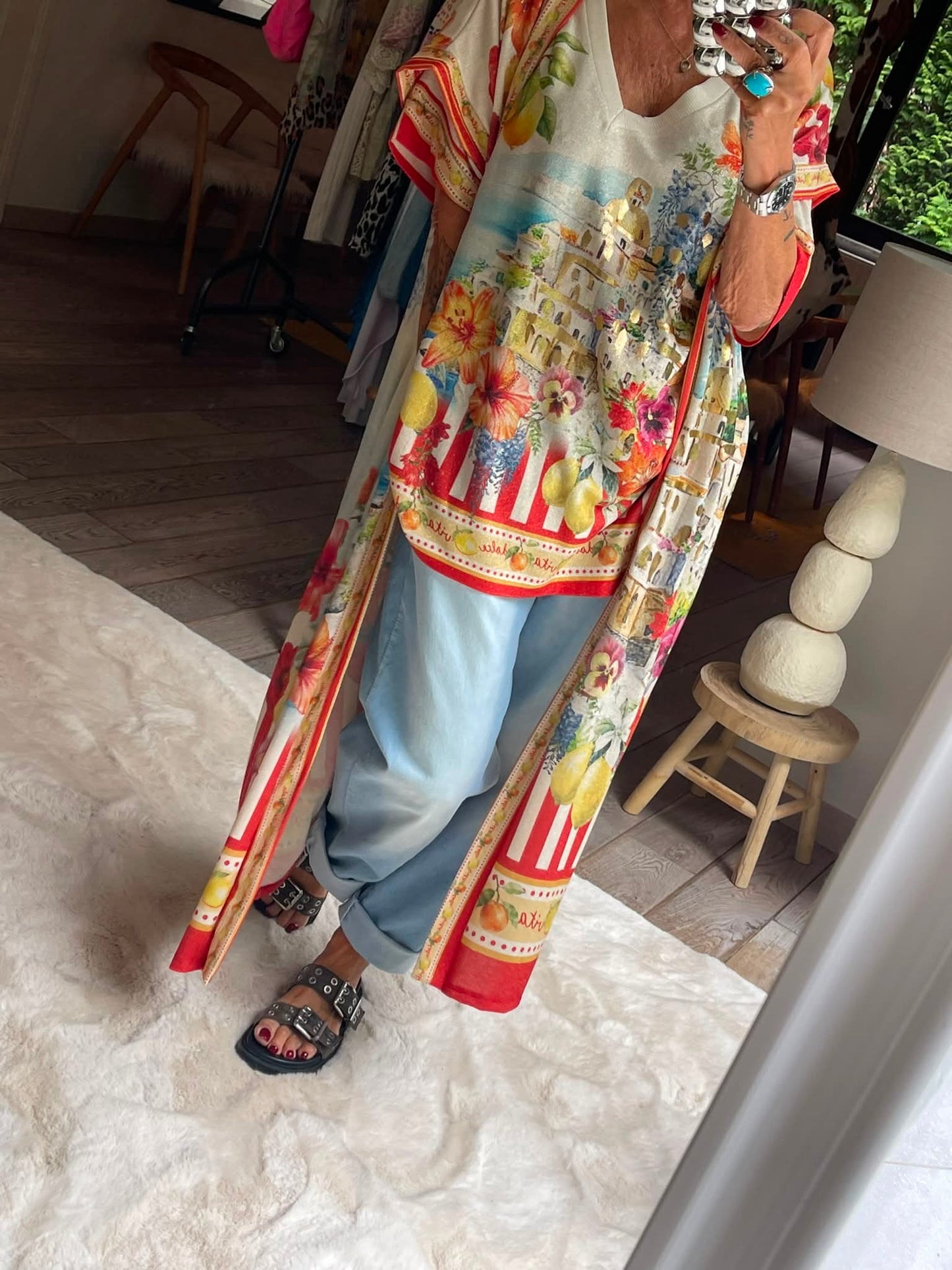 Kimono lurex Italy