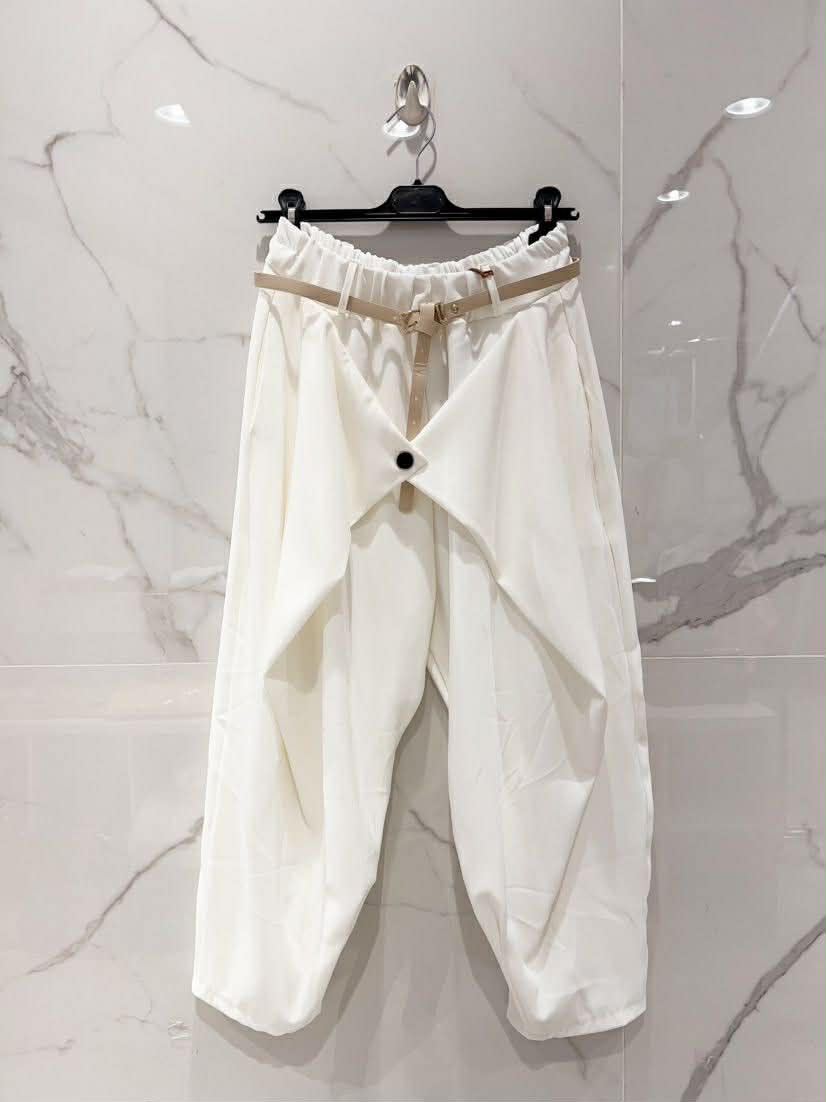 Pantalon croisé fluide