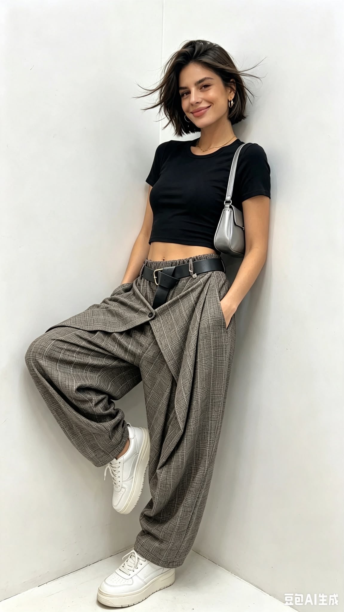 Pantalon croisé Sylvie