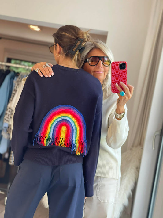 Pull Rainbow avec Cashmere