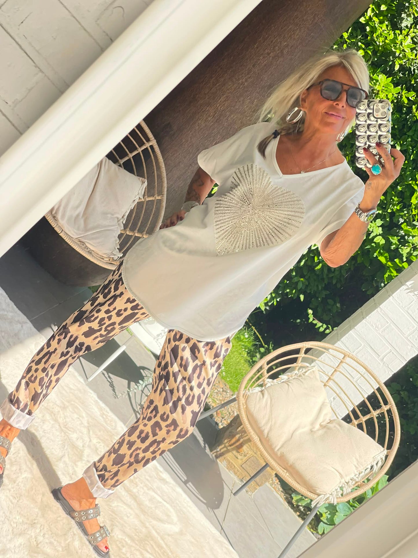 Pantalon satiné Léo