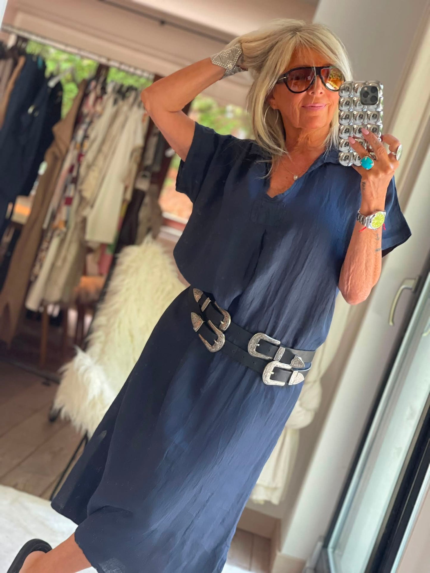 Robe lin Mounia