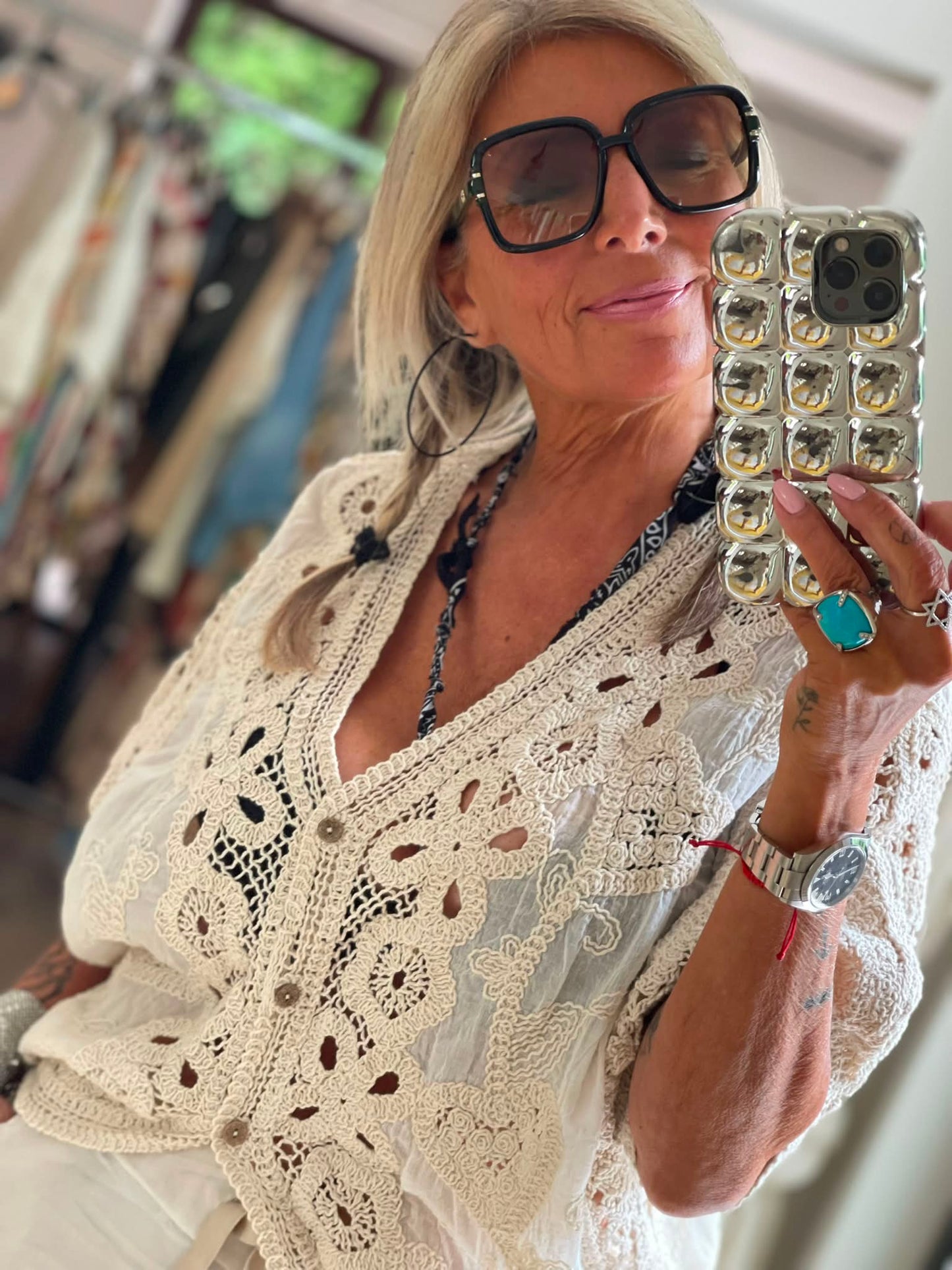 Gilet crochet Bella