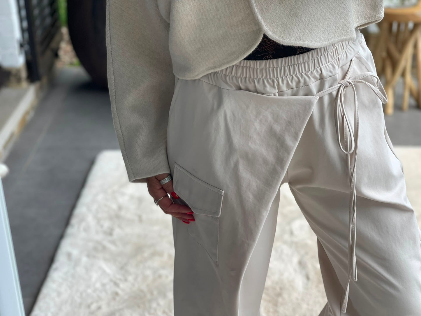 Pantalon croisé Nana