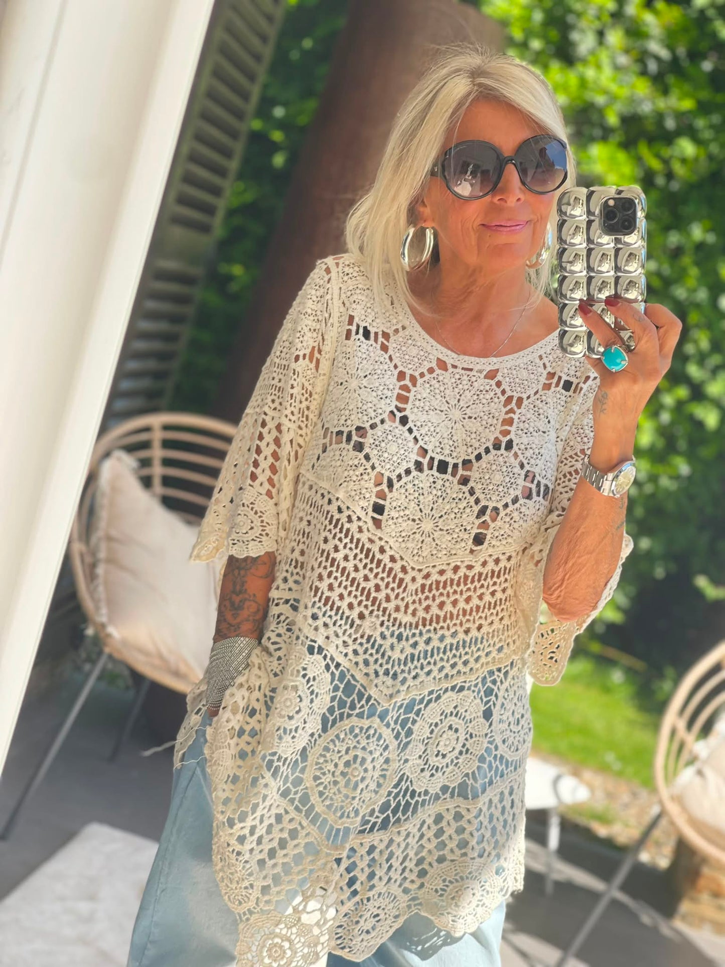 Top crochet Nina