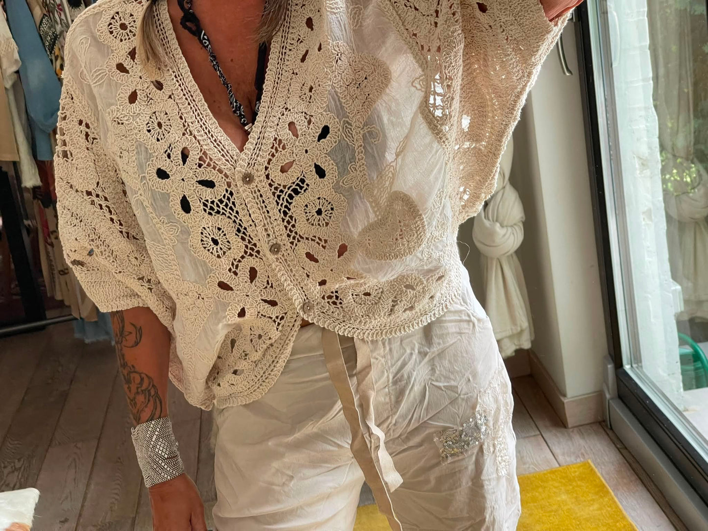 Gilet crochet Bella