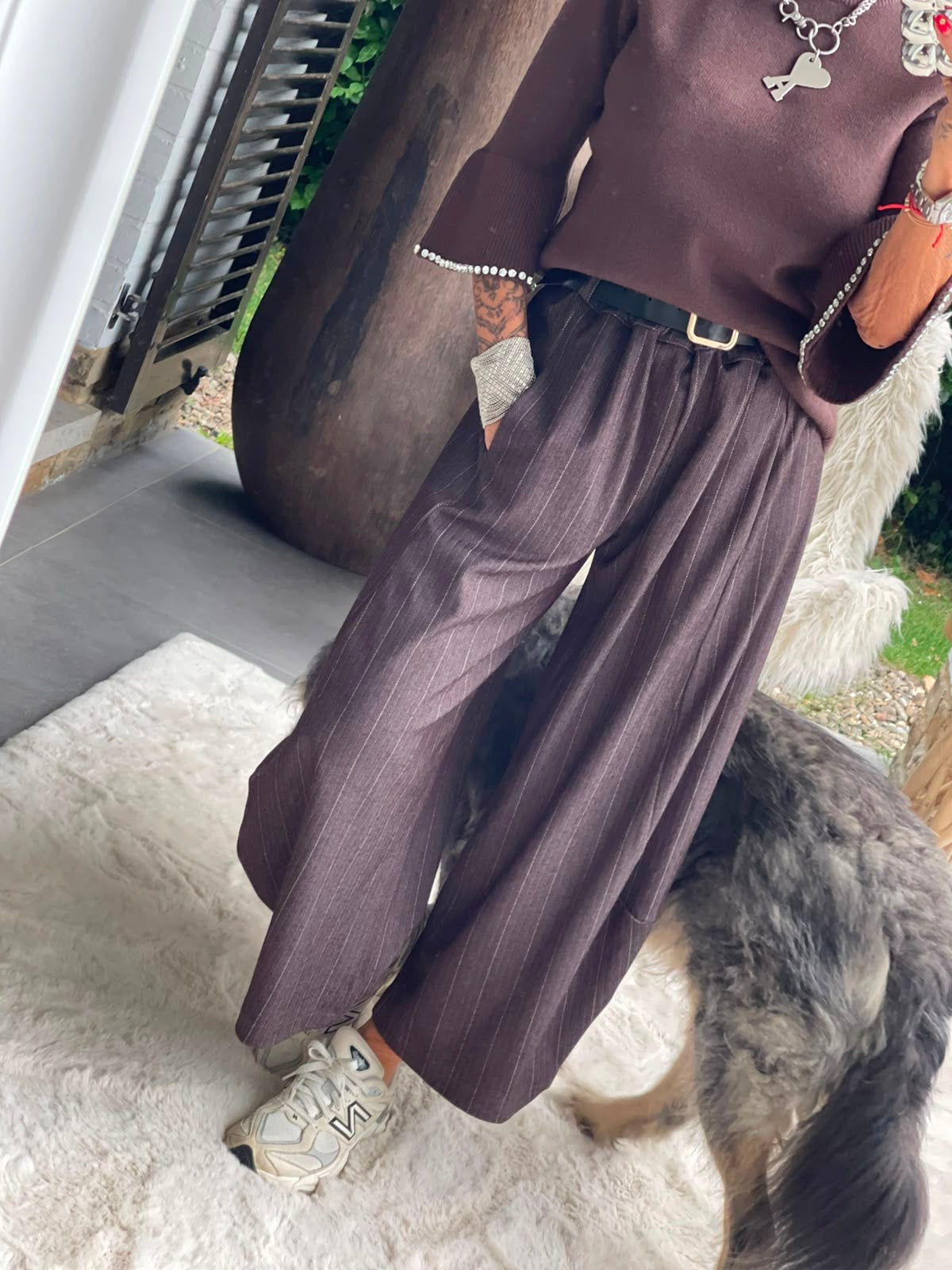 Pantalon large Amir