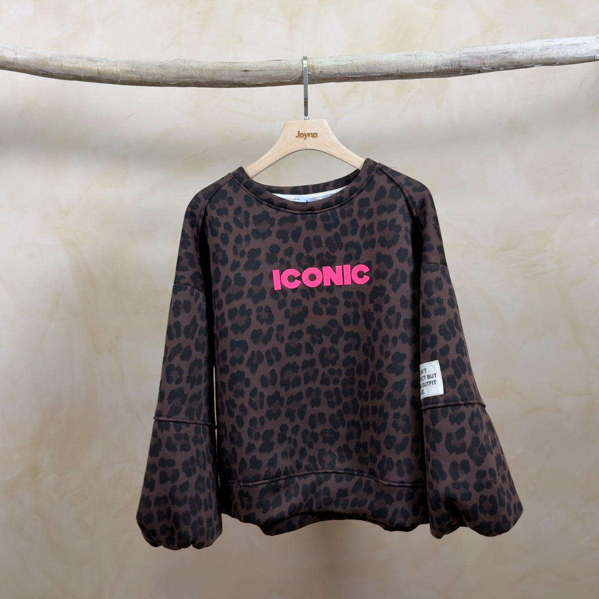 Sweat shirt ICONIC léopard