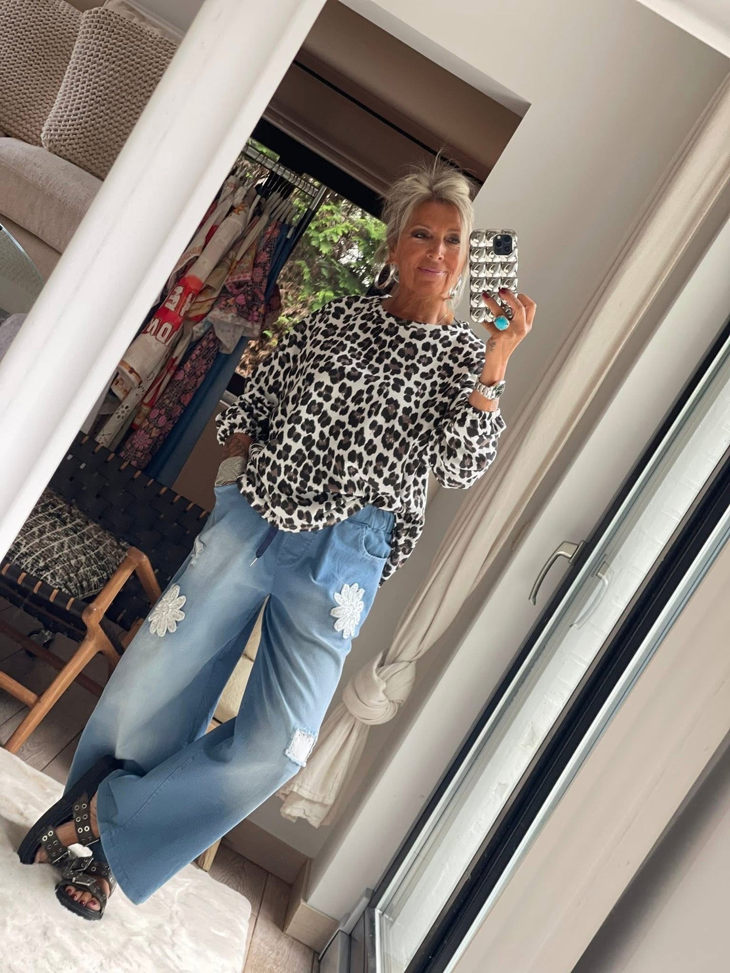 Jeans Fiori