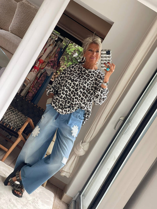 Jeans Fiori