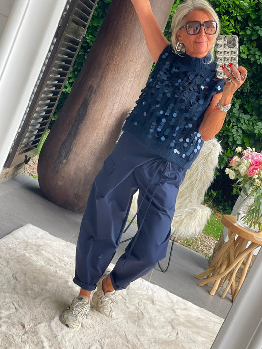 Pantalon croisé Nana