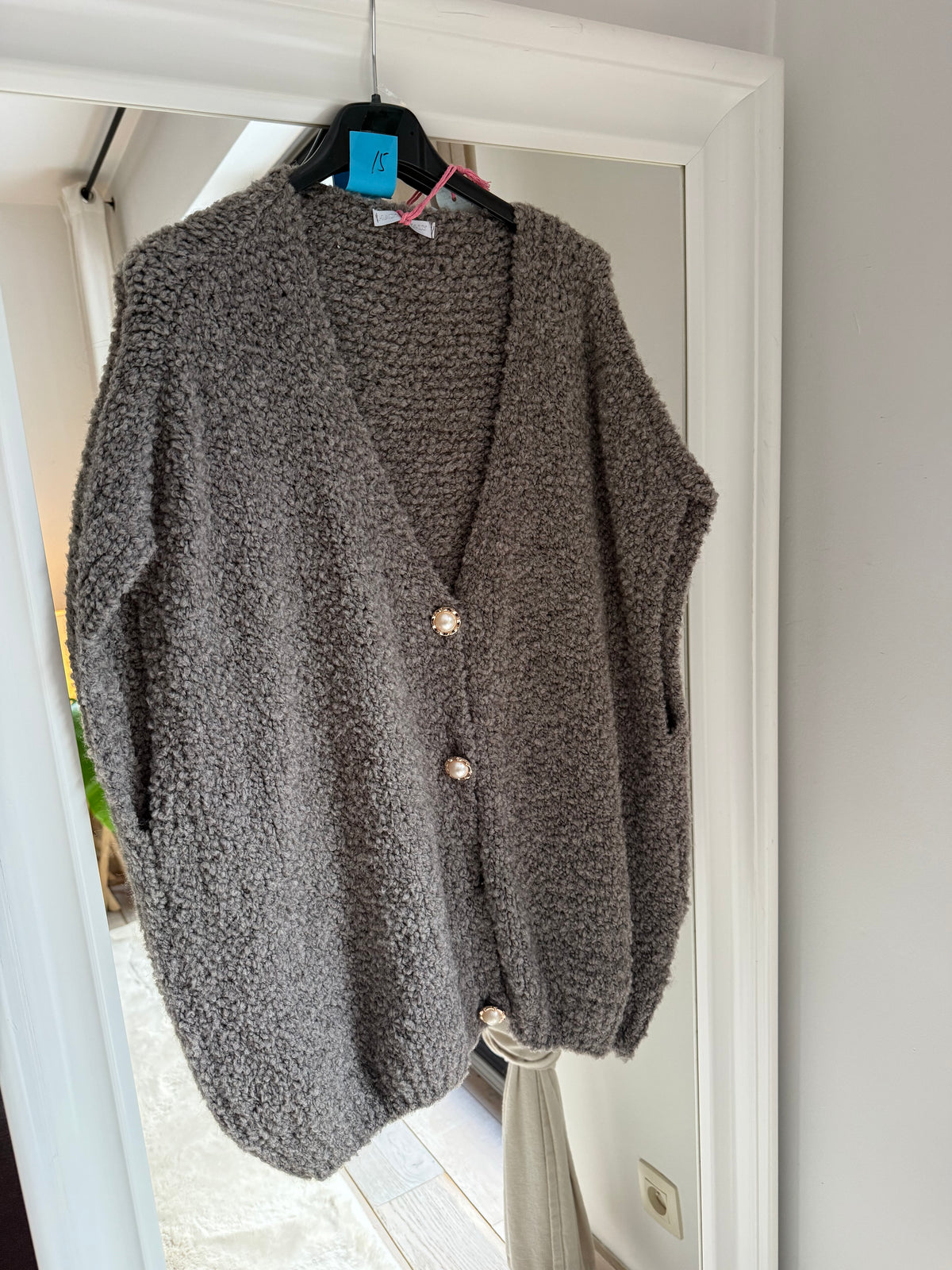 Cardigan Rosa