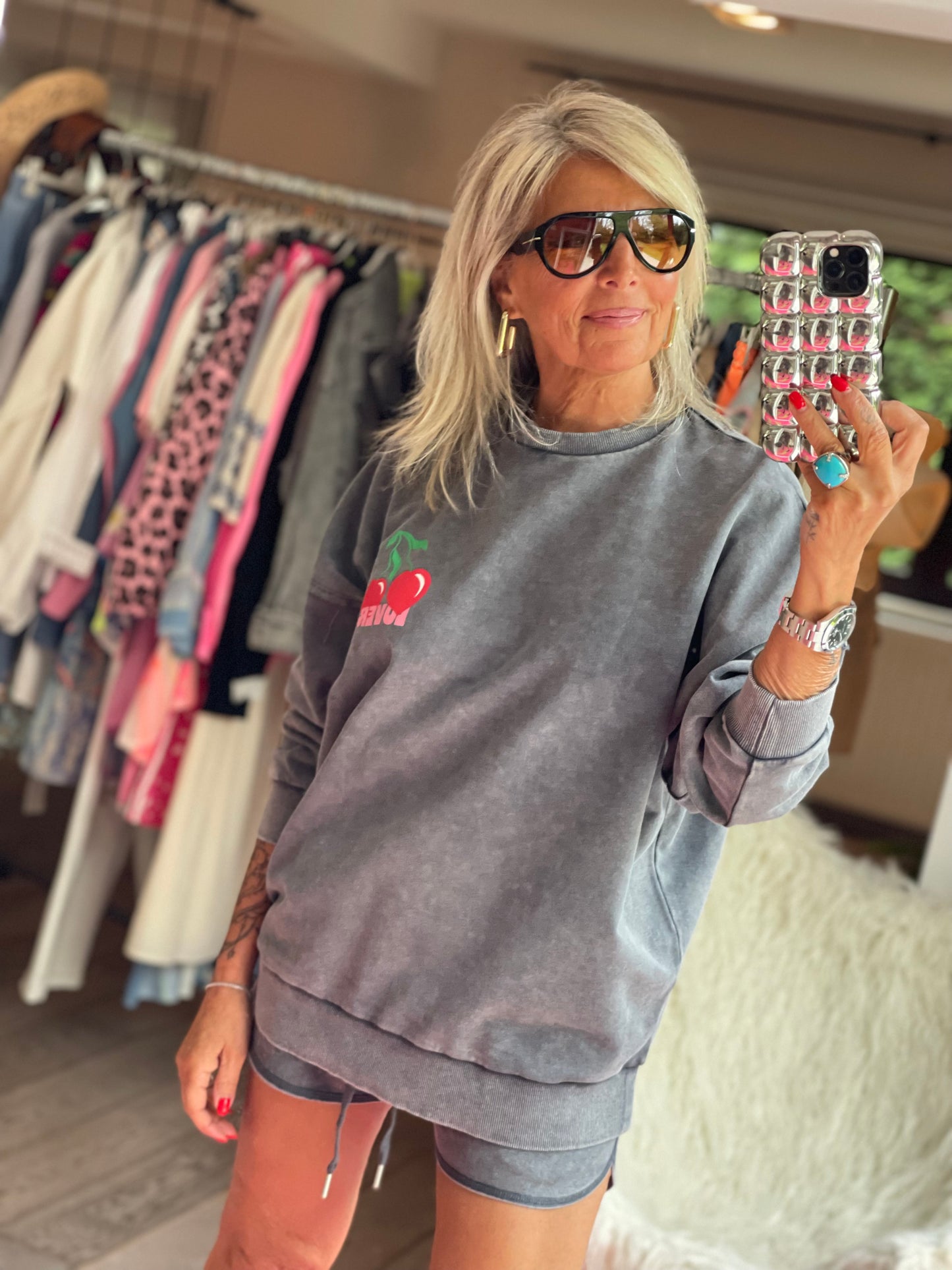 Sweat-shirt Cherry