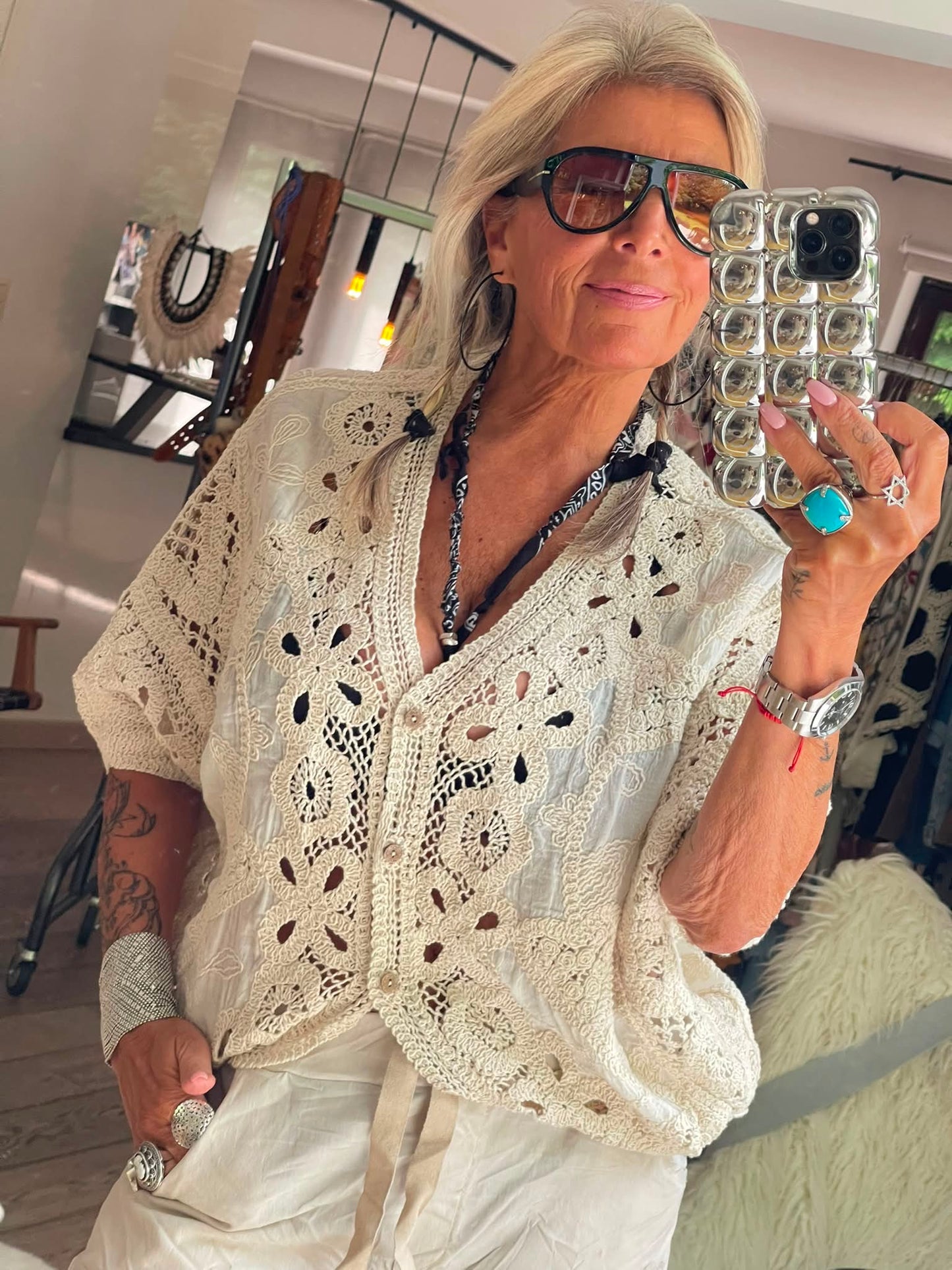 Gilet crochet Bella