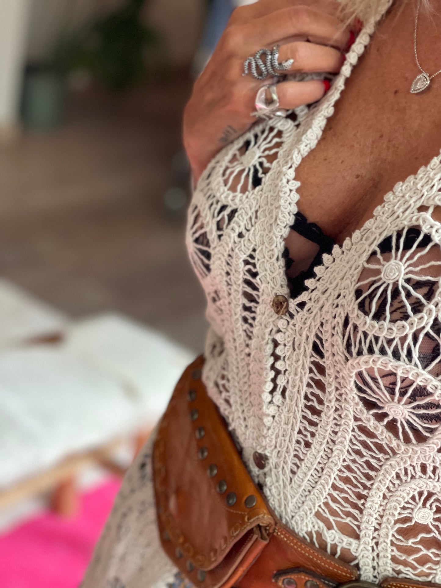 Gilet crochet Romy