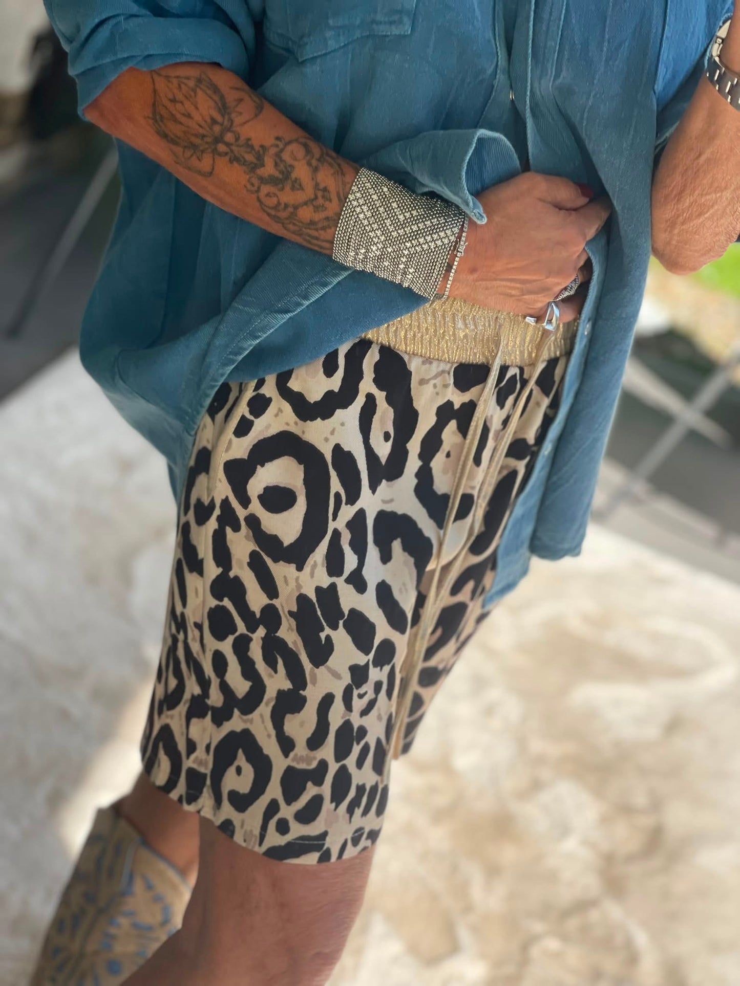 Pantalon disco Léo