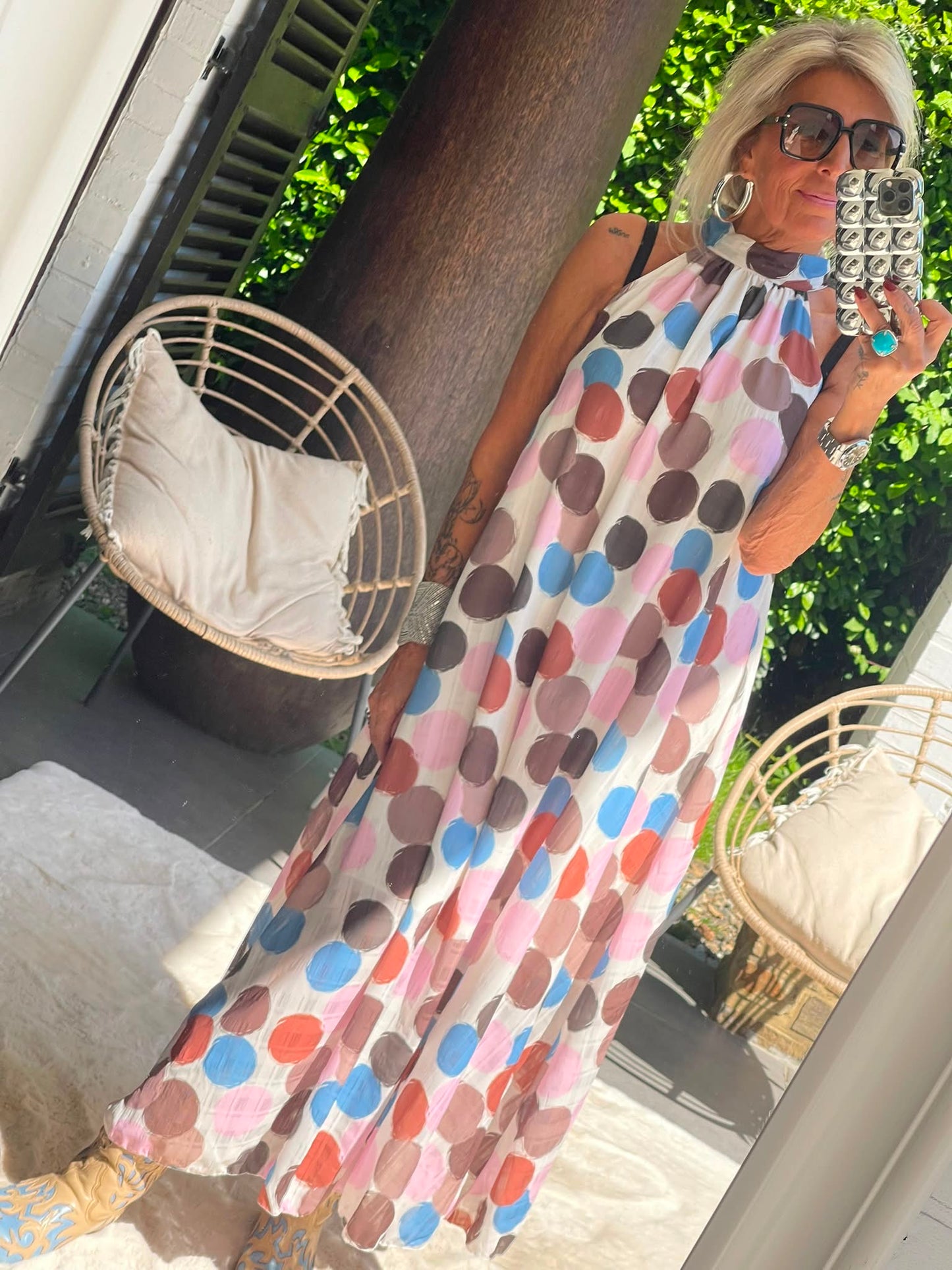 Robe pois Mona