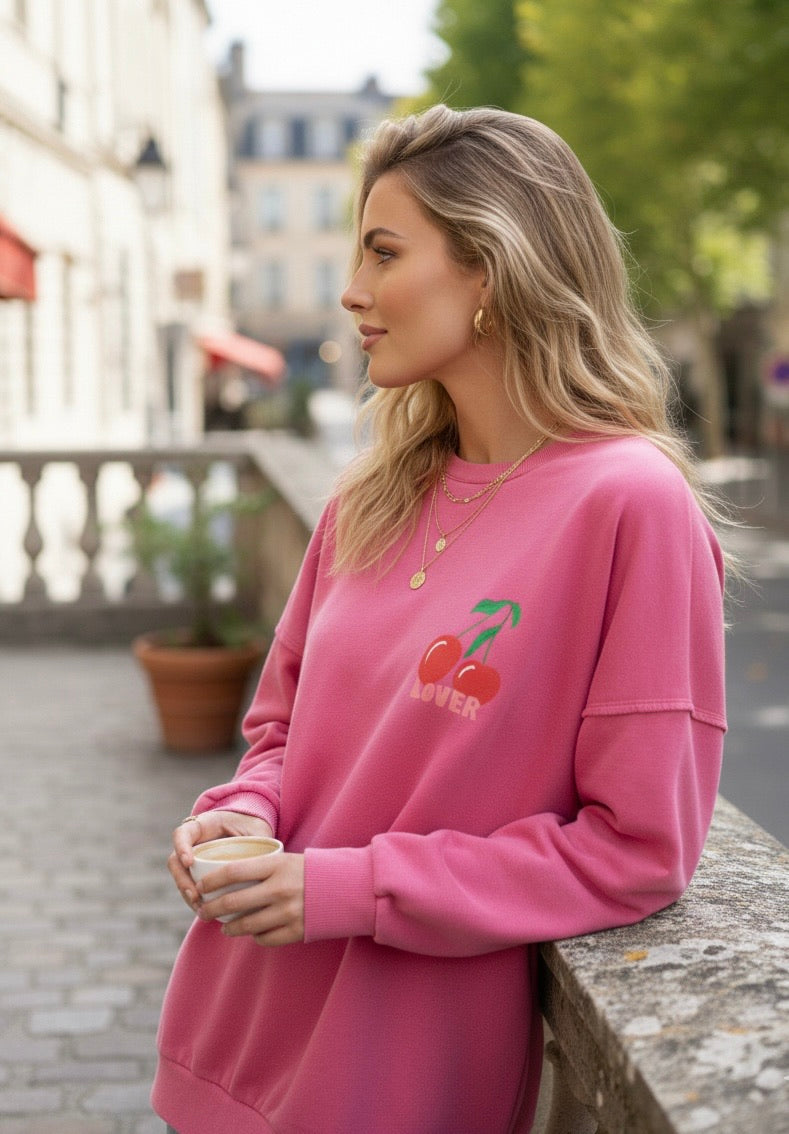 Sweat-shirt Cherry