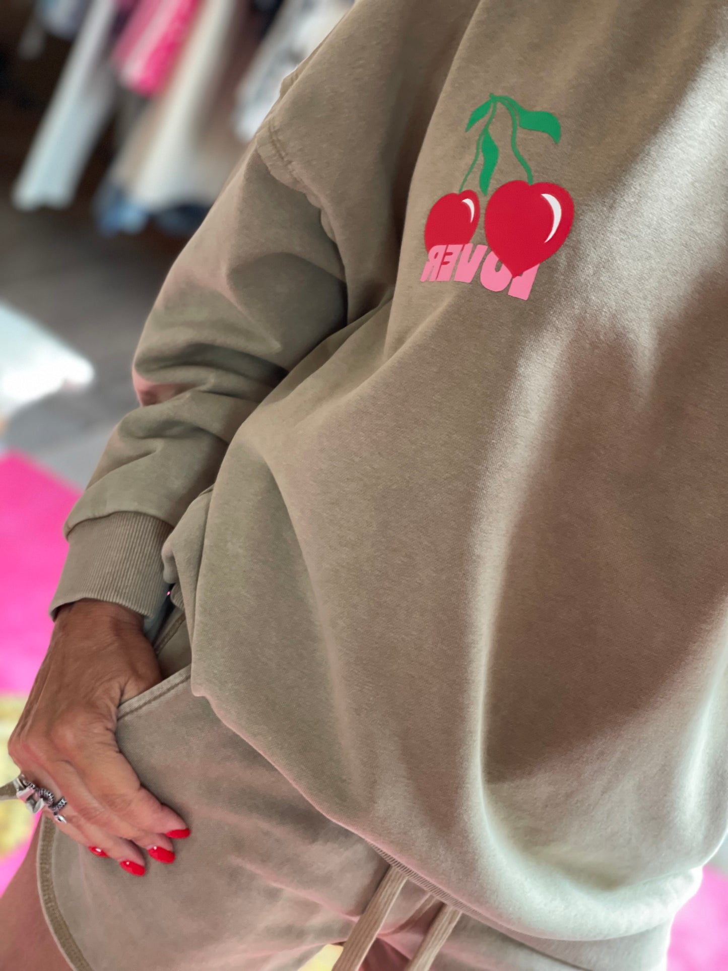 Sweat-shirt Cherry