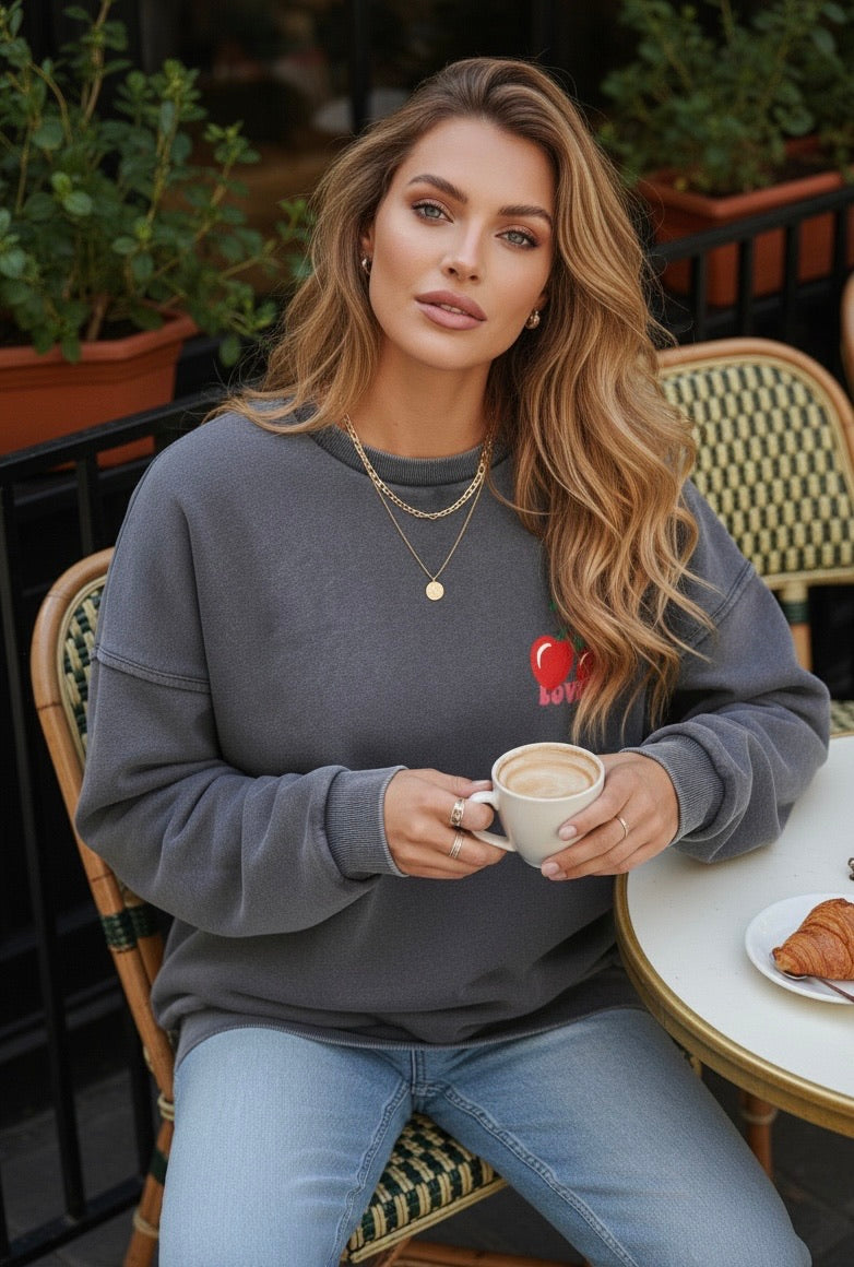 Sweat-shirt Cherry