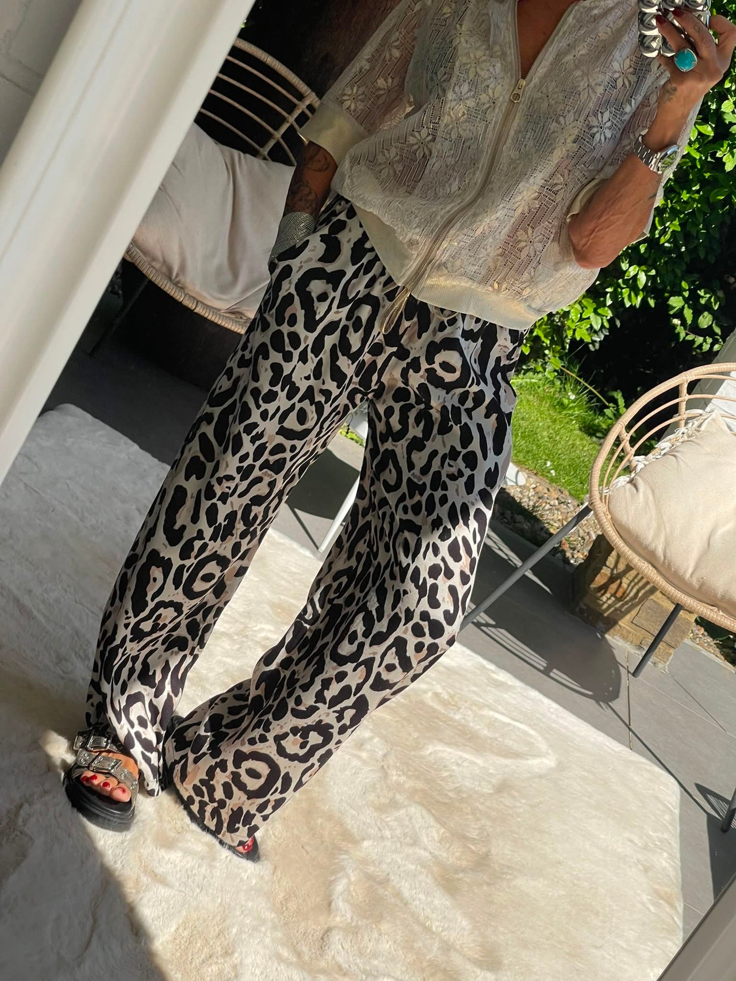 Pantalon disco Léo