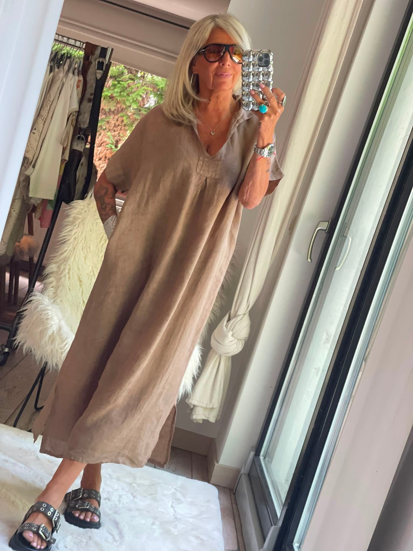Robe lin Mounia
