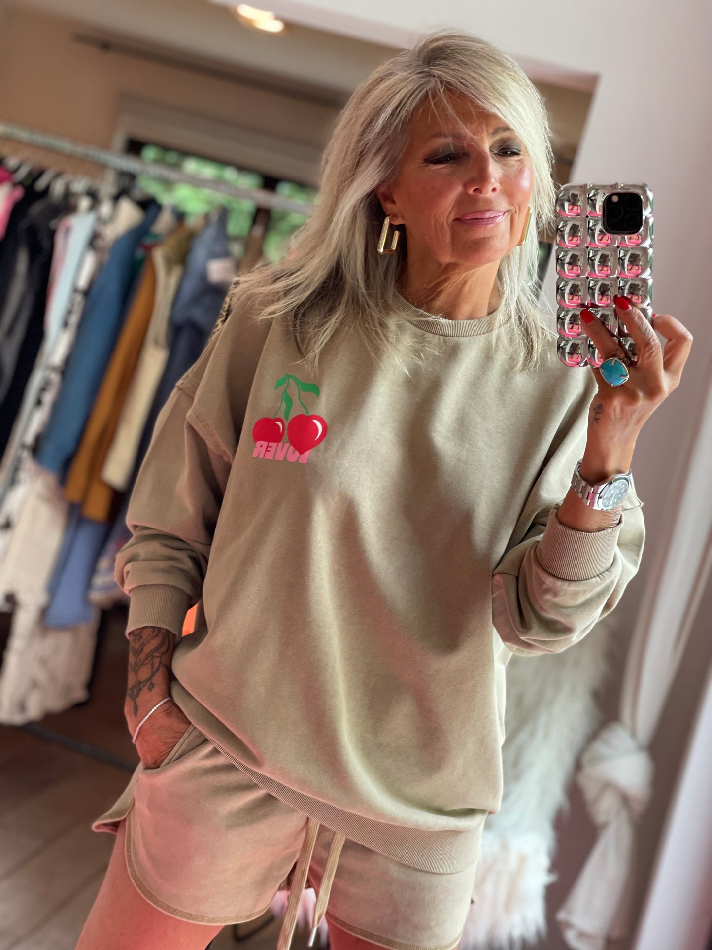 Sweat-shirt Cherry