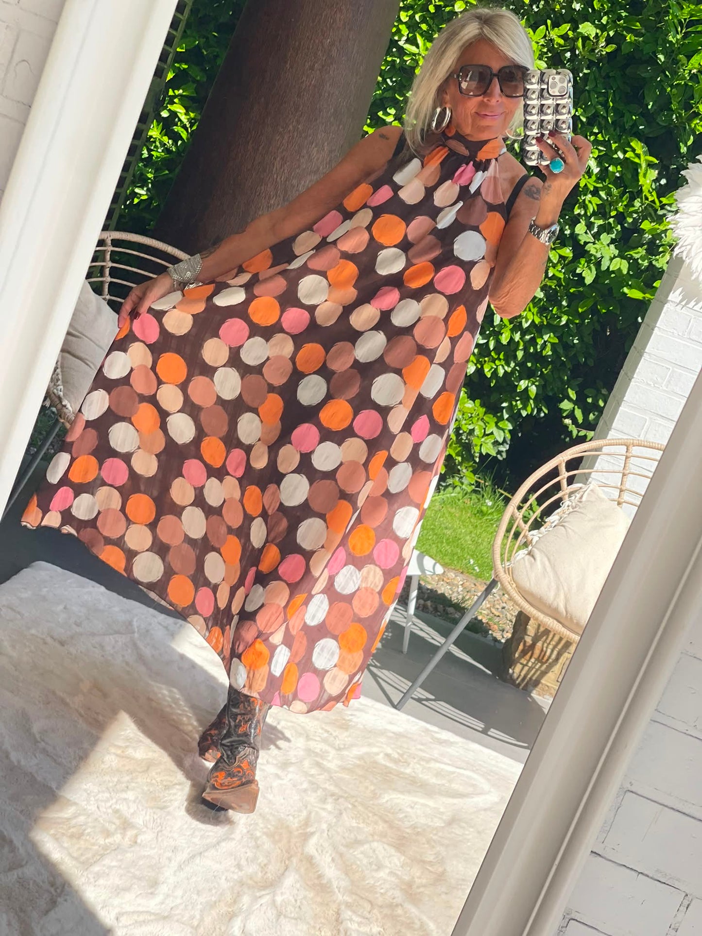 Robe pois Mona