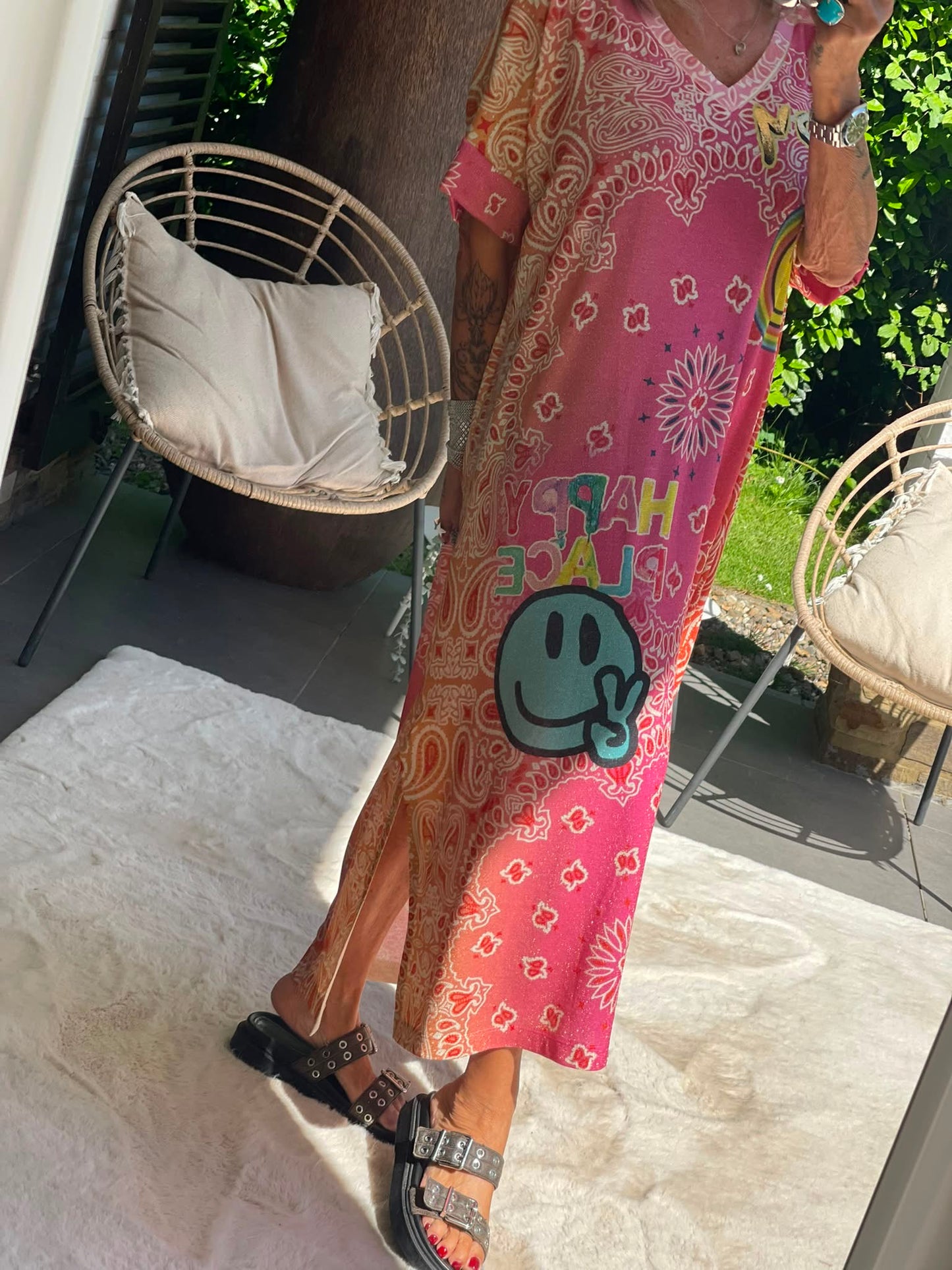 Robe smile lurex
