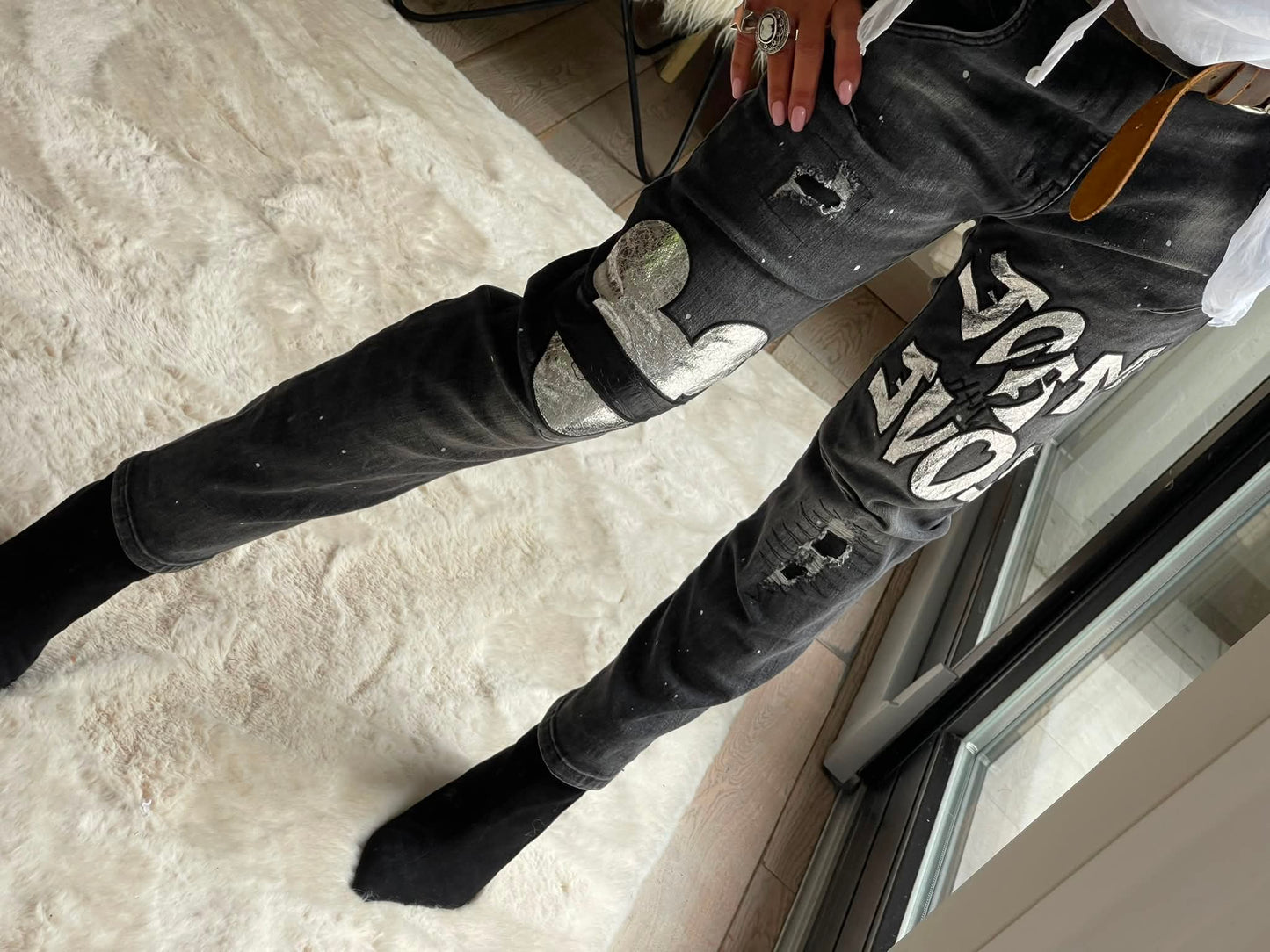 Jeans noir love