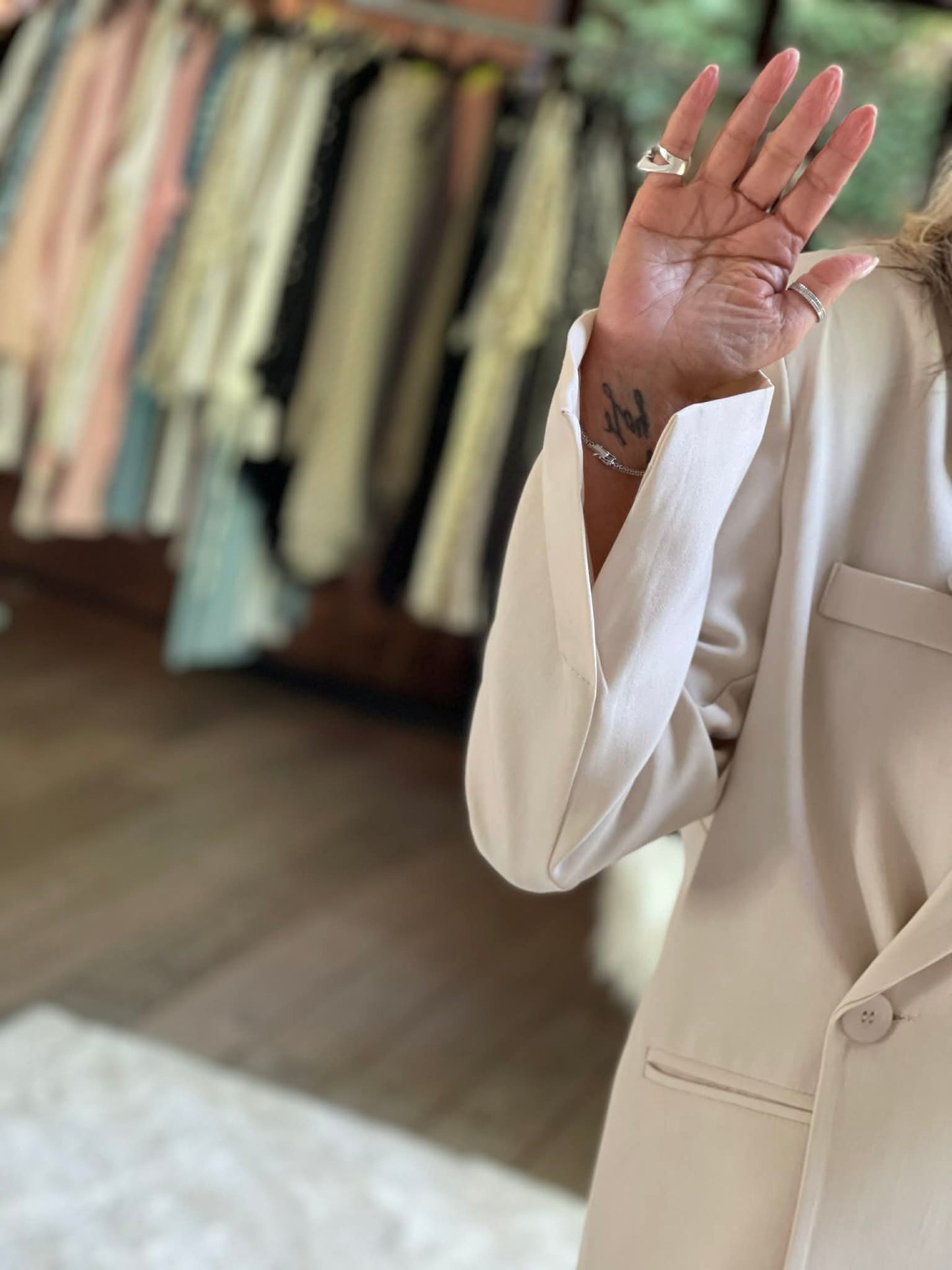 Blazer croisé Elie