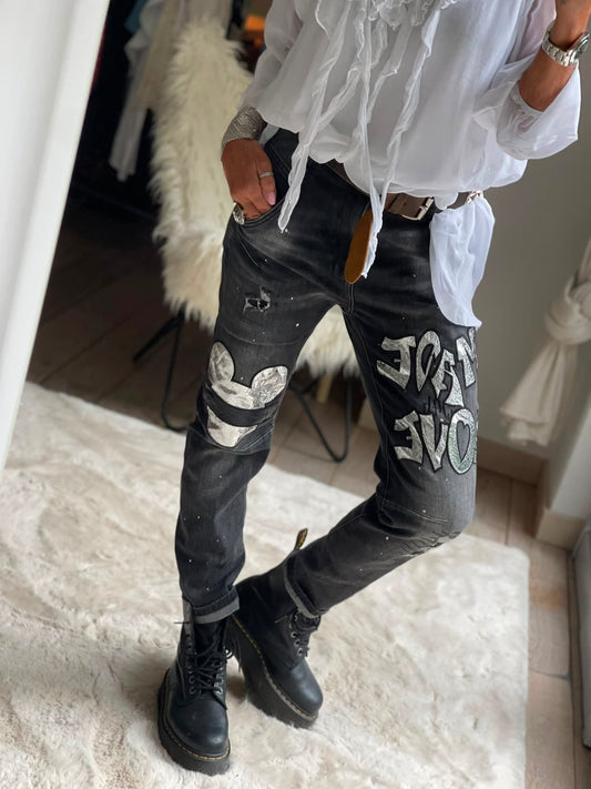 Jeans noir love