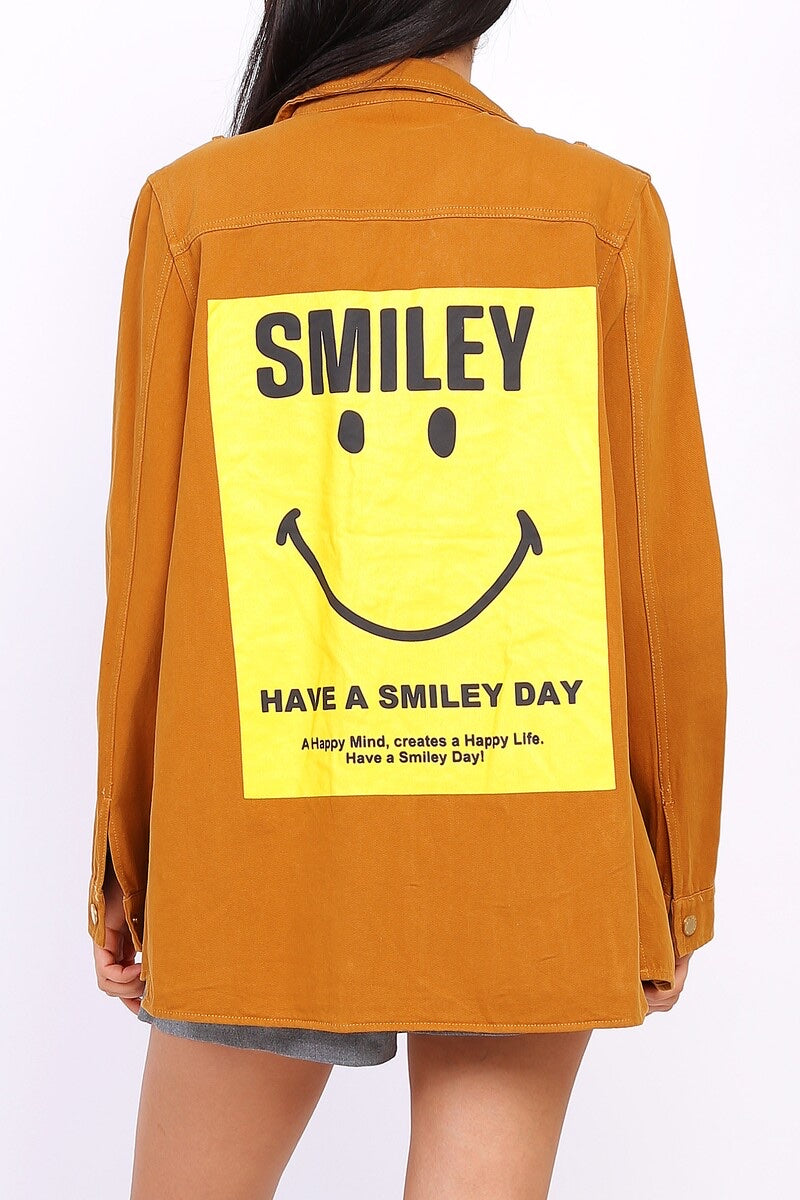 Veste surchemise Smiley