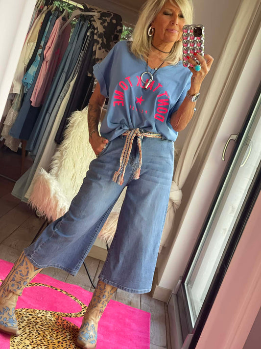 Bermuda en jeans Shira