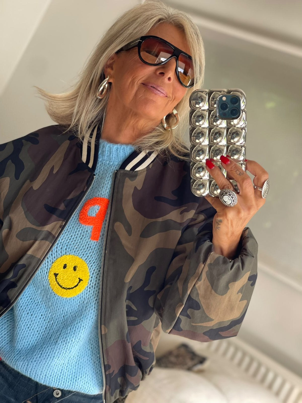 Blouson camouflage