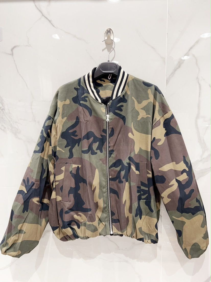 Blouson camouflage
