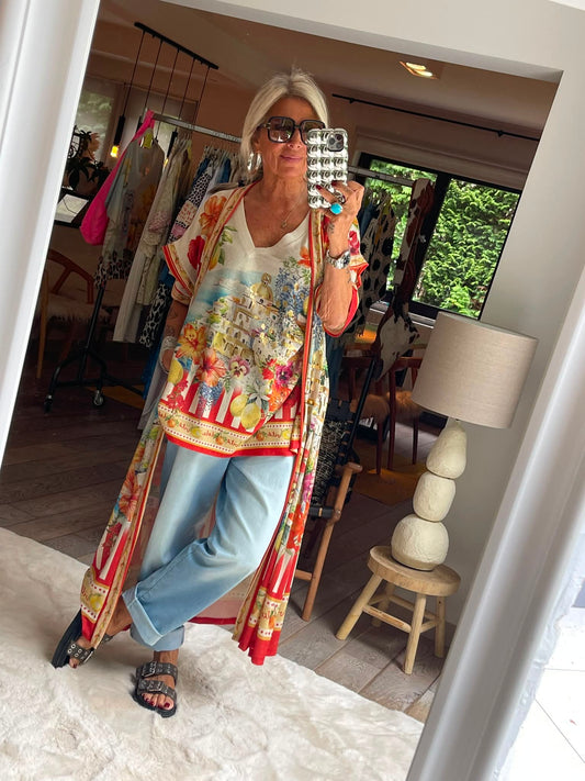 Kimono lurex Italy