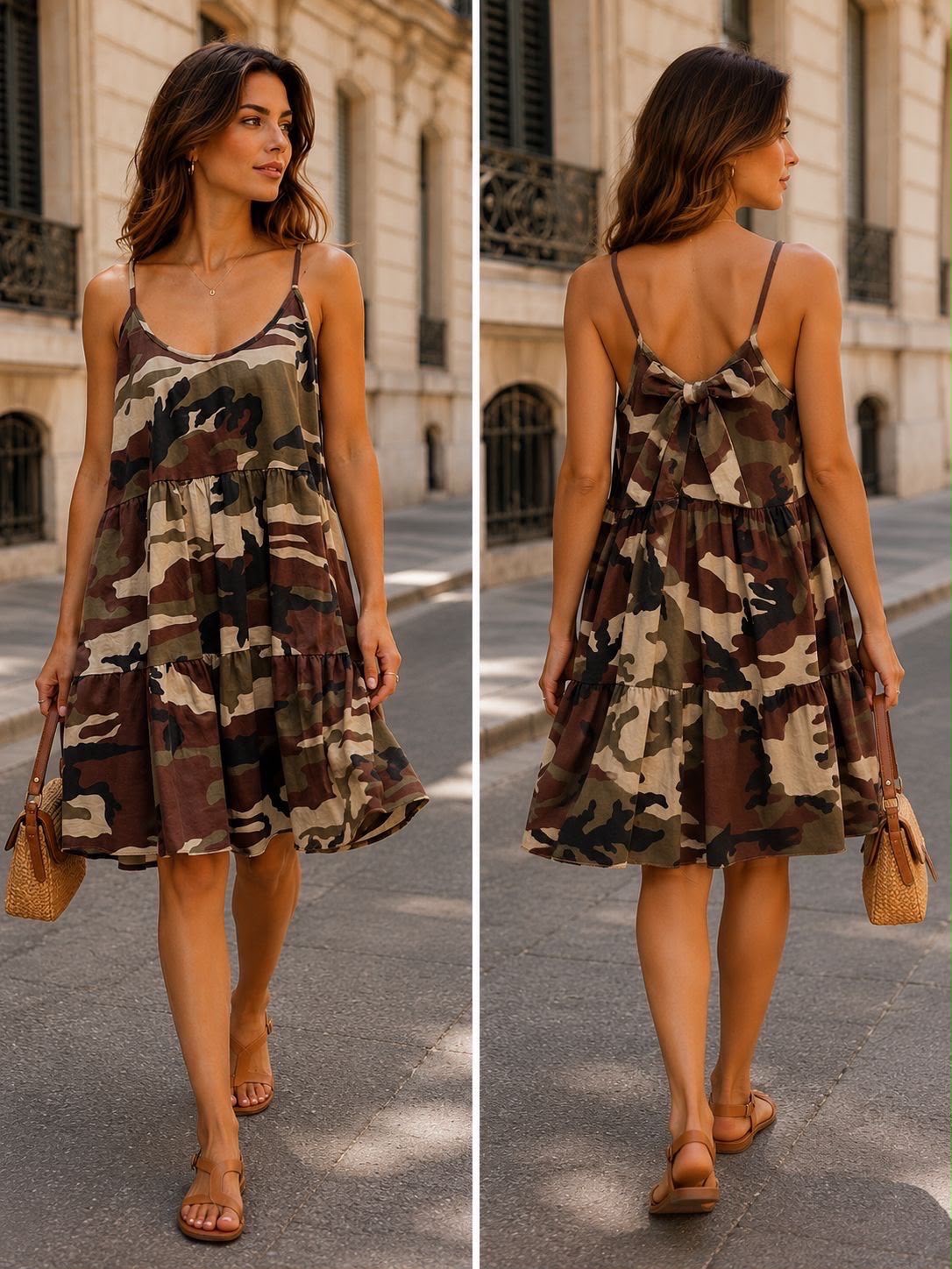 Robe Army courte