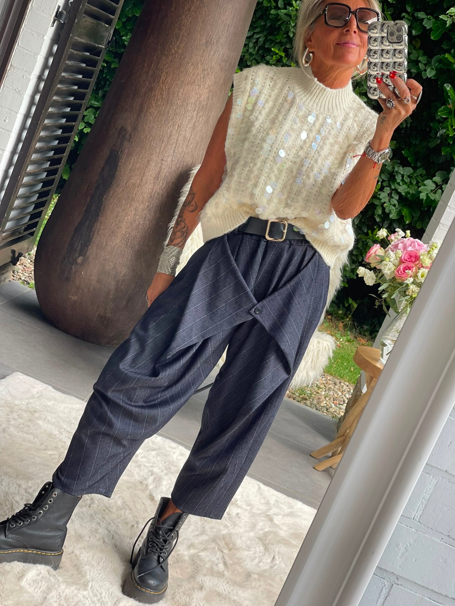 Pantalon croisé Amir