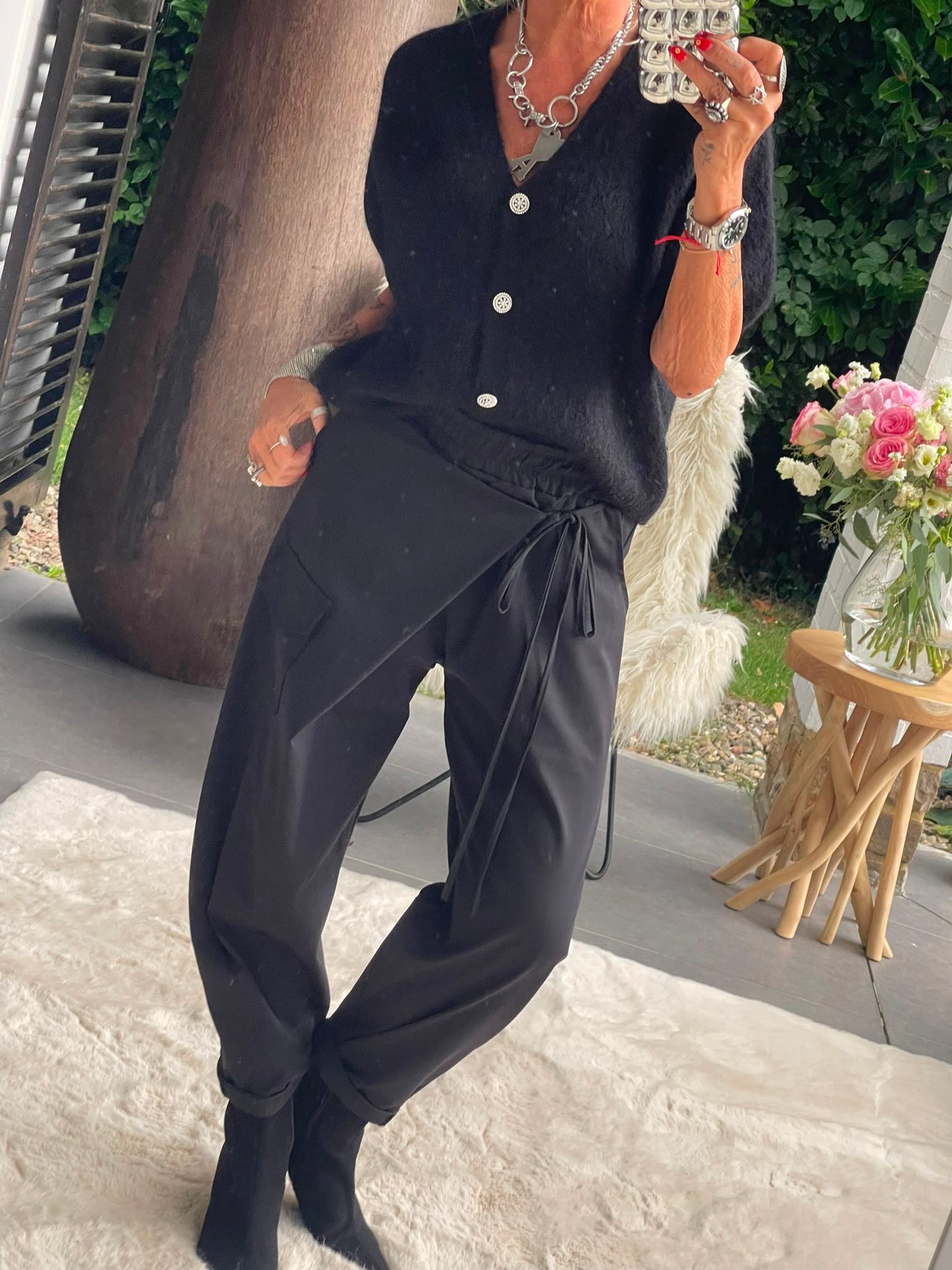 Pantalon croisé Nana