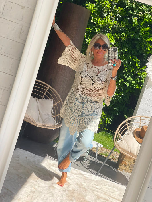 Top crochet Nina