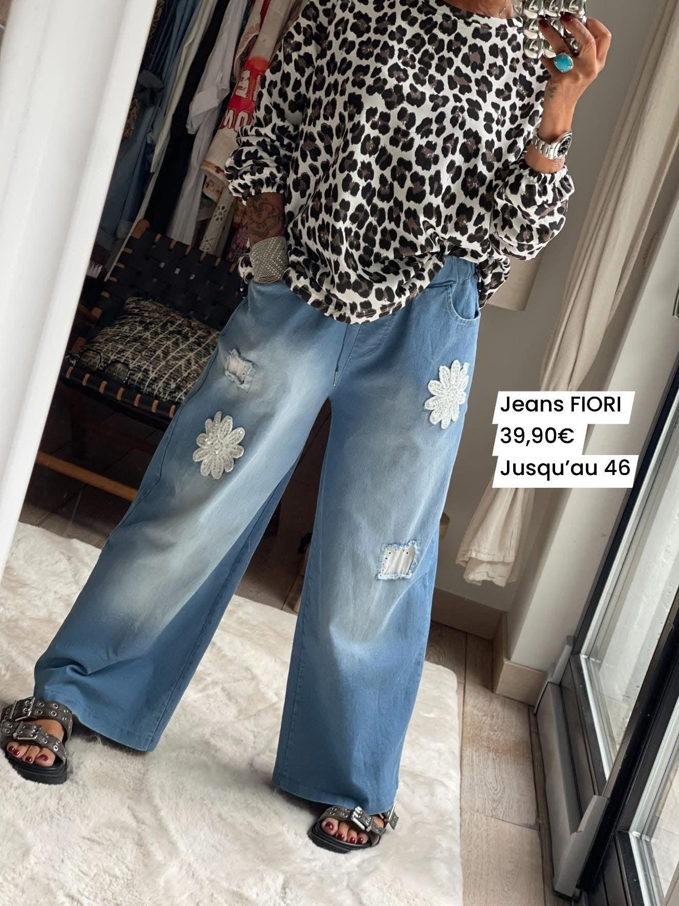 Jeans Fiori