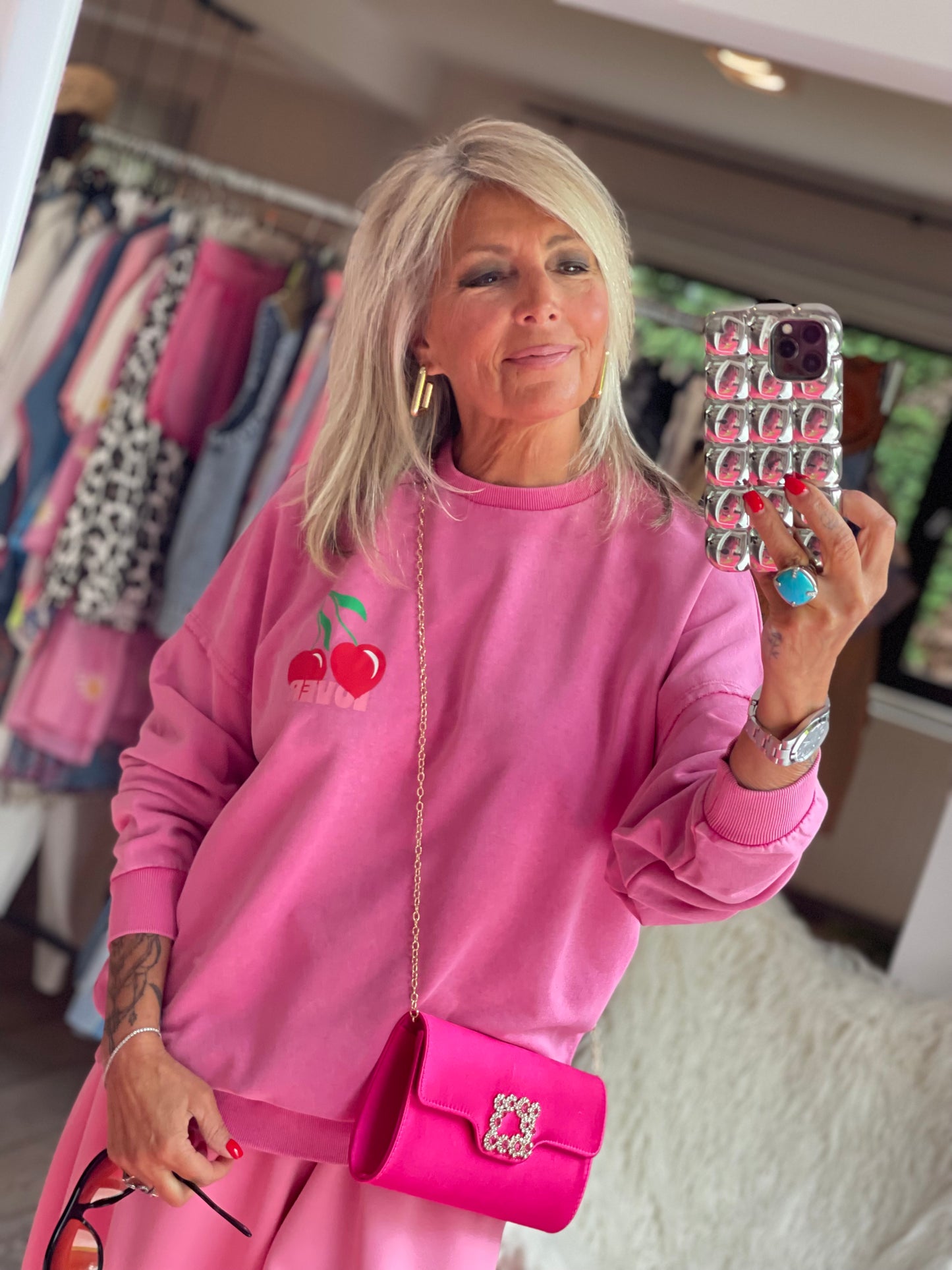 Sweat-shirt Cherry