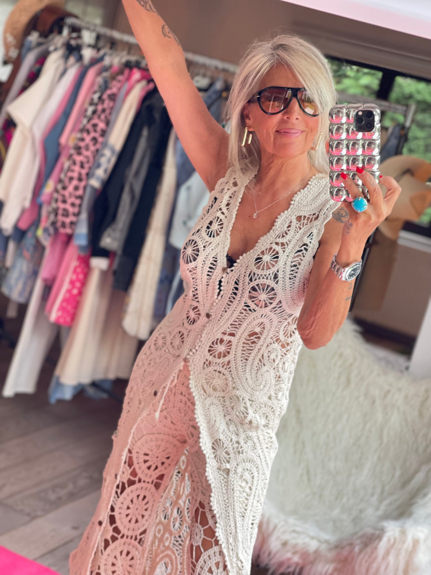 Gilet crochet Romy
